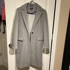 Topshop Gray Coat